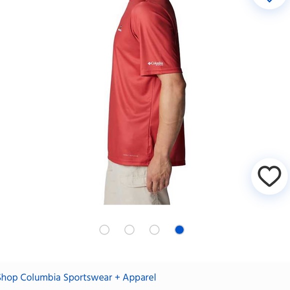 COLUMBIA GEORGIA BULLDOGS TACKLE FLAG TEE - Picture 8 of 9